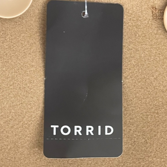 Torrid Tan Double-Breasted Pea Coat brand new size 3 3XL 22-24 - Picture 6 of 11